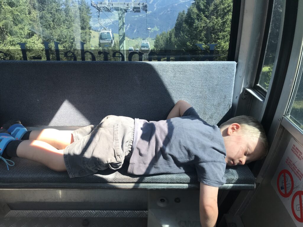 slapen skilift